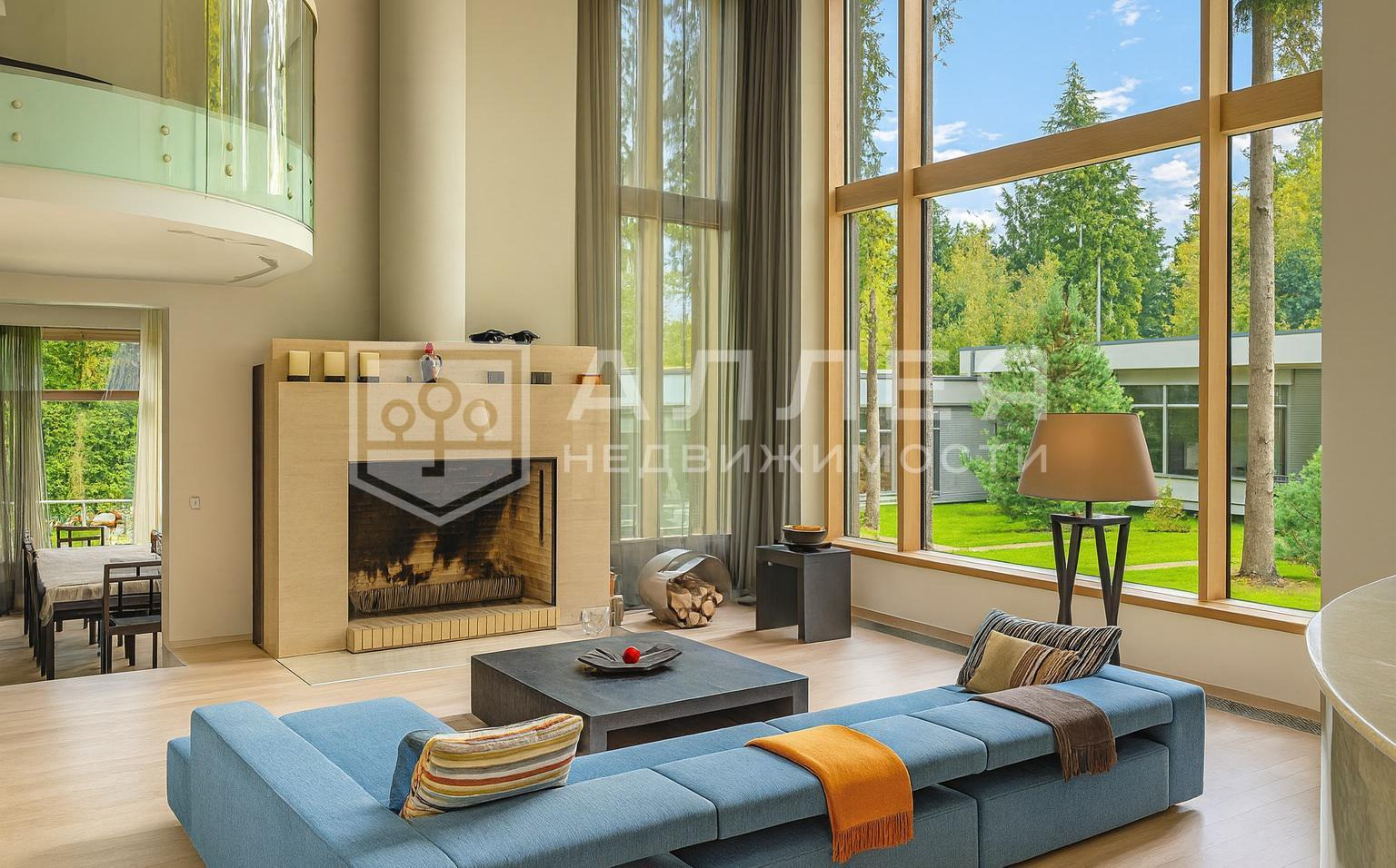 Дома с камином