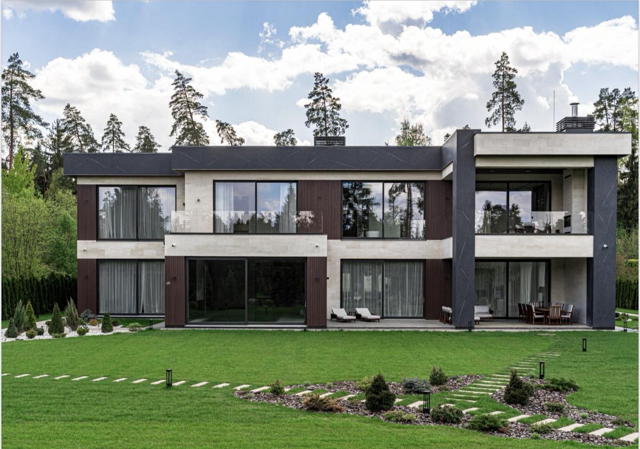 Дома с плоской крышей